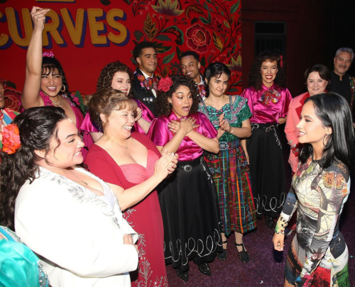 Becky G Visits Cast of Broadway Play NYC, June 2025 1