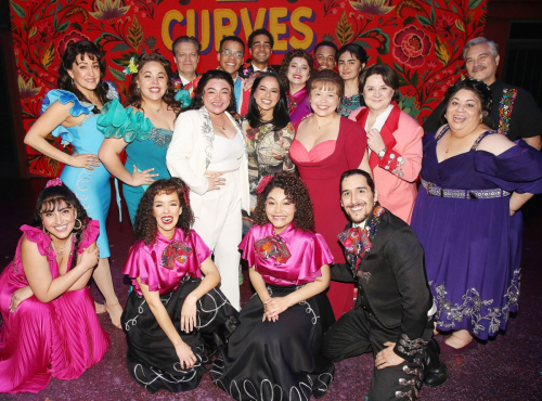 Becky G Visits Cast of Broadway Play NYC, June 2025 3