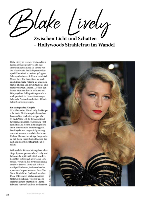 Blake Lively in Ewas Place Magazine, July 2025 1