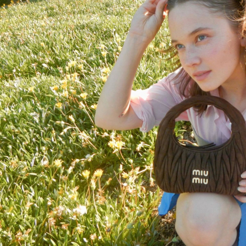 Cailee Spaeny for MiuMiu Campaign, June 2025 1