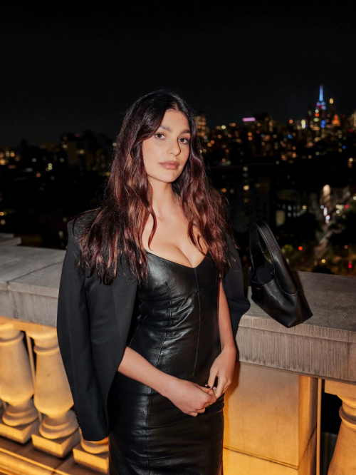Camila Morrone at Coach Gold Launch Dinner NYC, June 2025