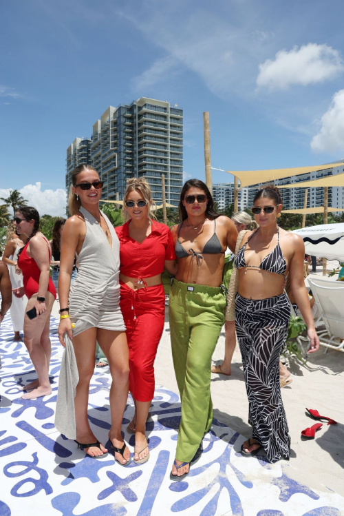 Camille Kostek at SI Swimsuit Beach Club in Miami Beach, May 2025 5