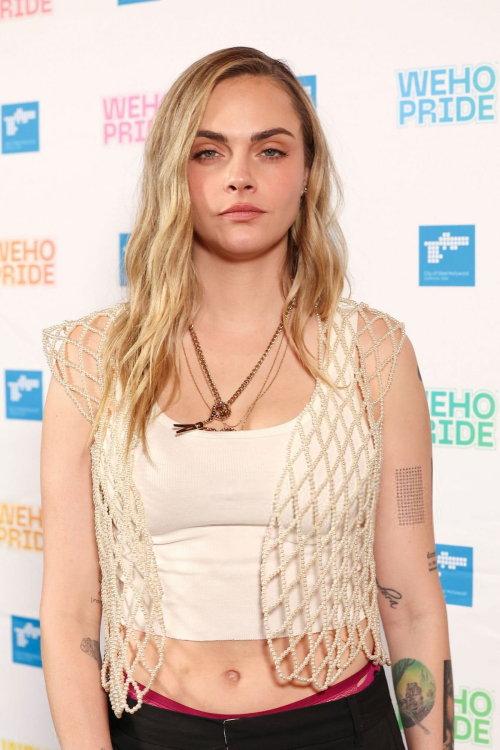 Cara Delevingne at WeHo Pride Icons Awards, June 2025