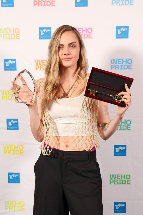 Cara Delevingne at WeHo Pride Icons Awards, June 2025 5