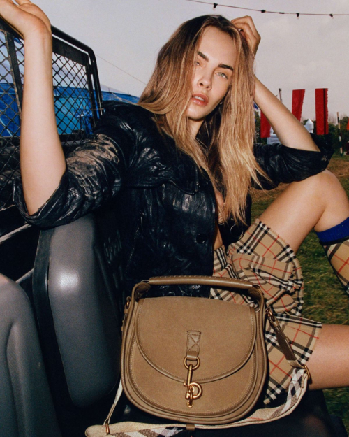 Cara Delevingne for Burberry Festival Ad, June 2025