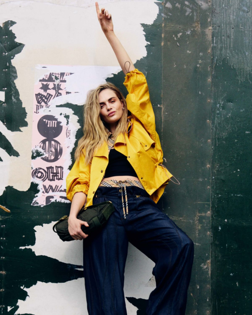 Cara Delevingne for Burberry Festival Ad, June 2025 2