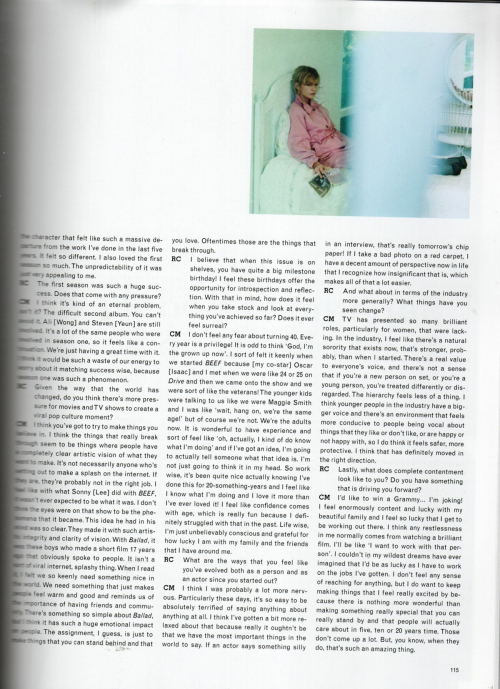 Carey Mulligan in Pop Magazine, Summer 2025 1