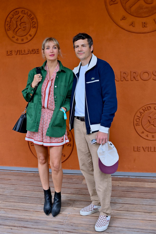 Caroline Anglade at Roland Garros Match, May 2025 2