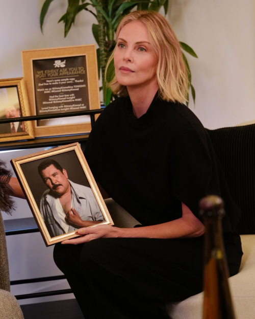 Charlize Theron at Jimmy Kimmel Live, June 2025