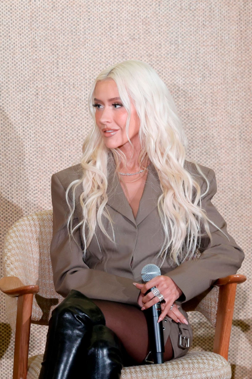 Christina Aguilera at Joylux Playground Panel, June 2025 2