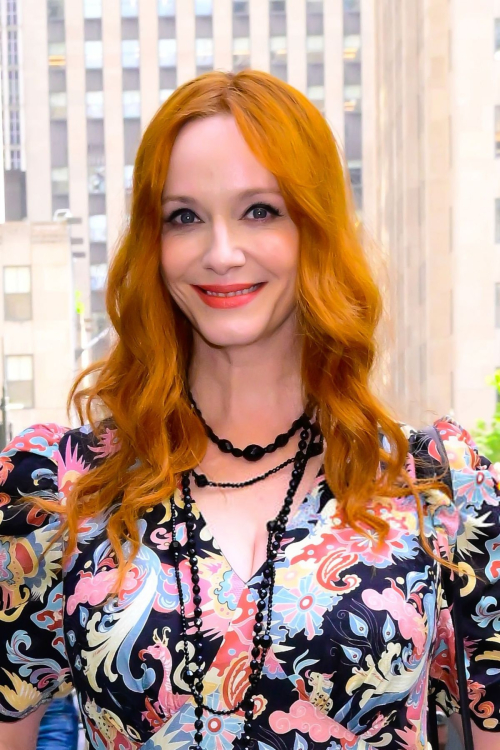 Christina Hendricks at NBC Studios NYC, June 2025 1
