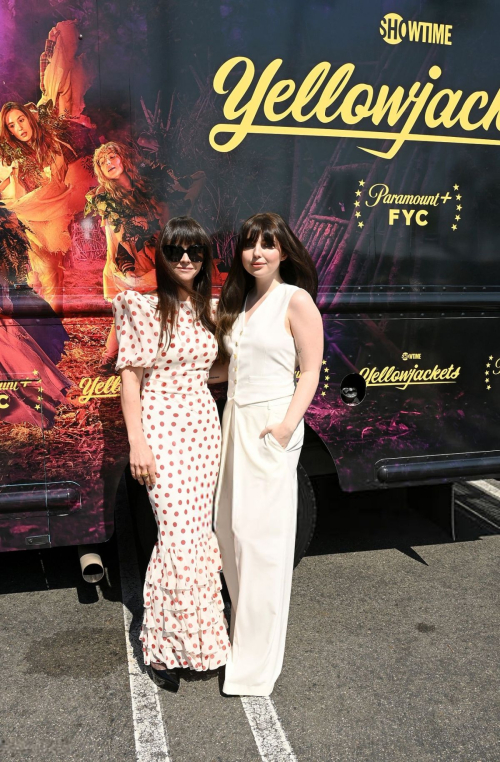 Christina Ricci and Sammi Hanratty at Yellowjackets Event, June 2025