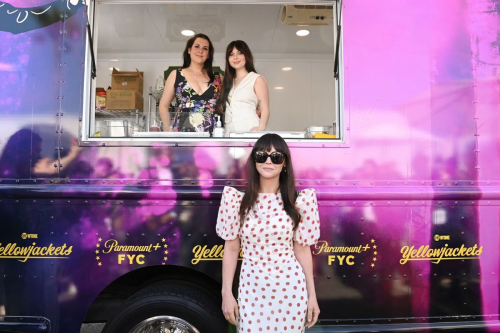 Christina Ricci and Sammi Hanratty at Yellowjackets Event, June 2025 4