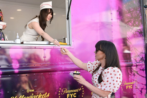 Christina Ricci and Sammi Hanratty at Yellowjackets Event, June 2025 5
