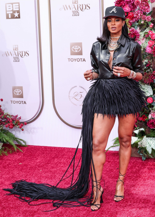 Ciara at BET Awards at Peacock Theater, June 2025