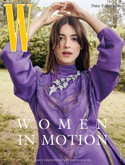 Daisy Edgar-Jones for W Magazine Korea, June/July 2025
