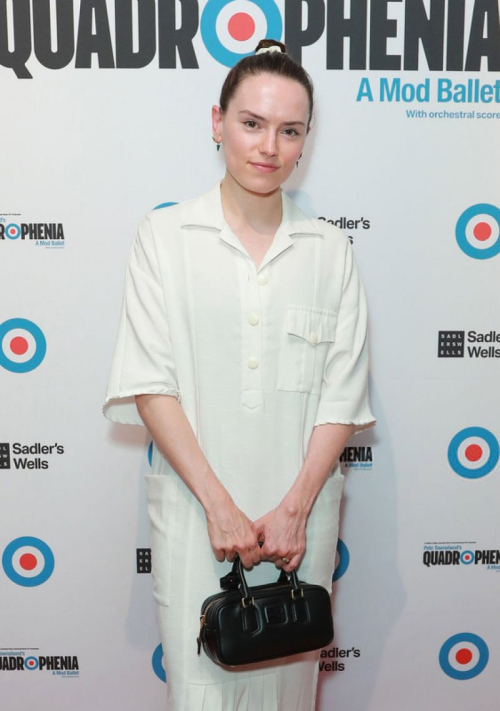 Daisy Ridley at Quadrophenia Ballet Night, June 2025
