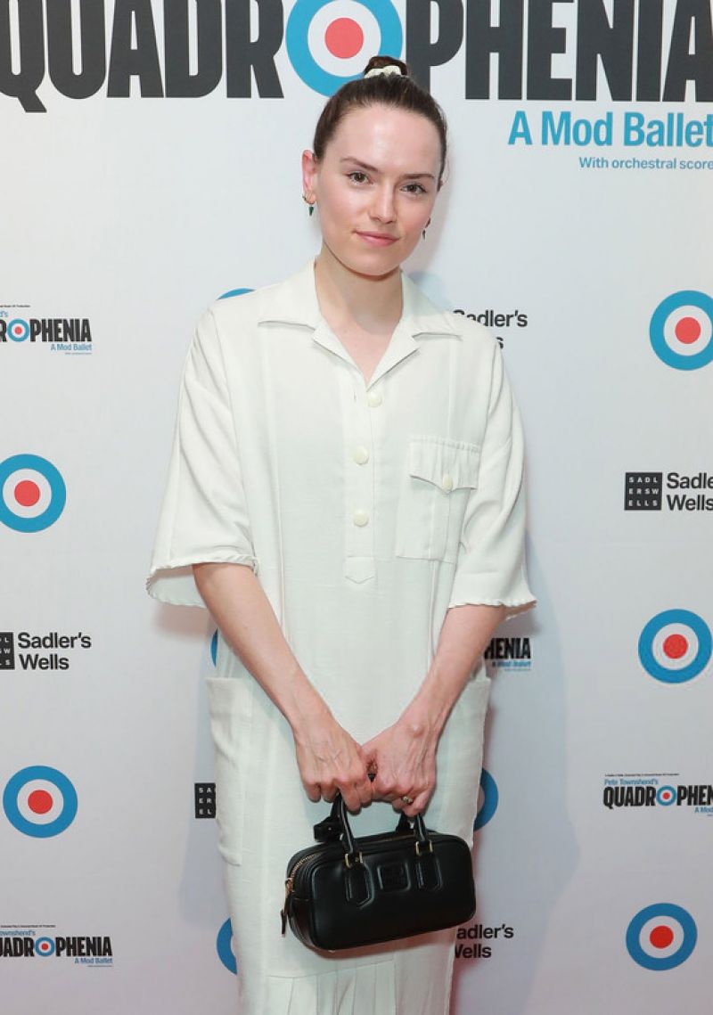 Daisy Ridley at Quadrophenia Ballet Night, June 2025