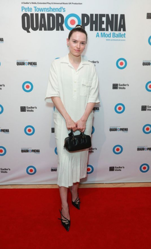 Daisy Ridley at Quadrophenia Ballet Night, June 2025 2