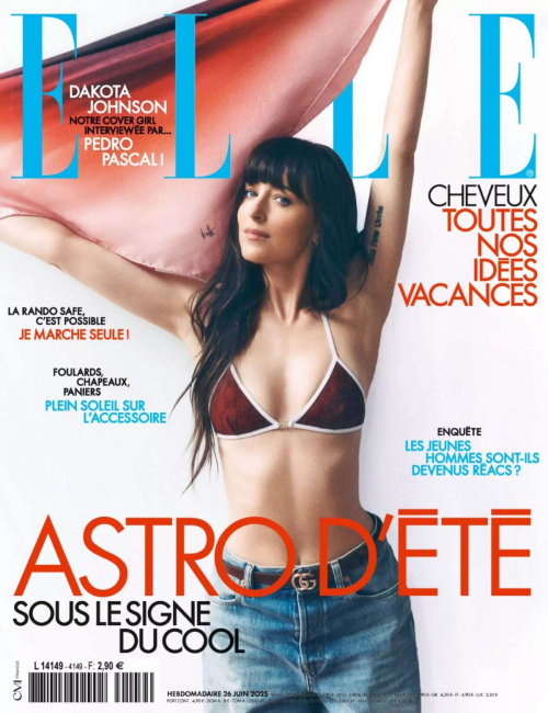 Dakota Johnson in Elle France, June 2025