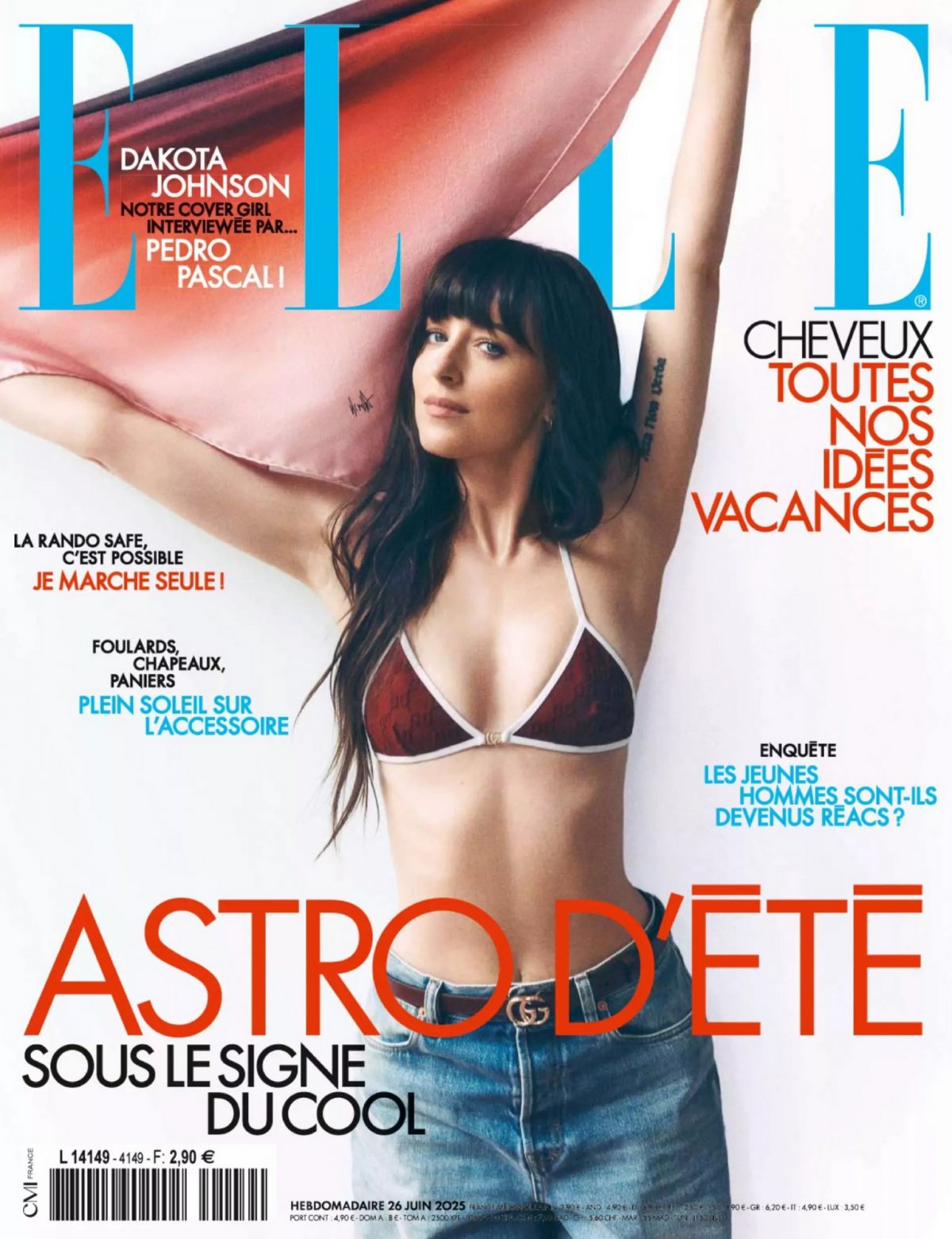Dakota Johnson in Elle France, June 2025