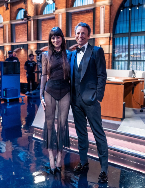 Dakota Johnson on Seth Meyers Show, June 2025 2