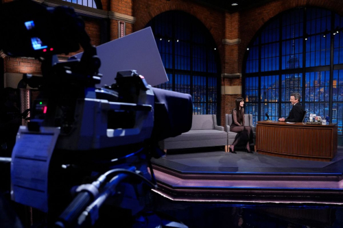 Dakota Johnson on Seth Meyers Show, June 2025 8