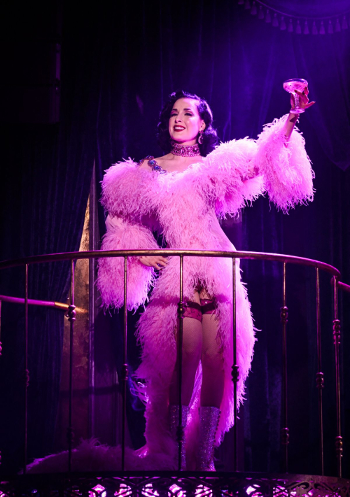 Dita Von Teese at Diamonds and Dust Photocall, June 2025