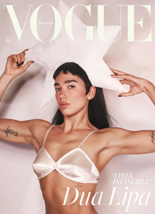 Dua Lipa for Vogue UK, June 2025