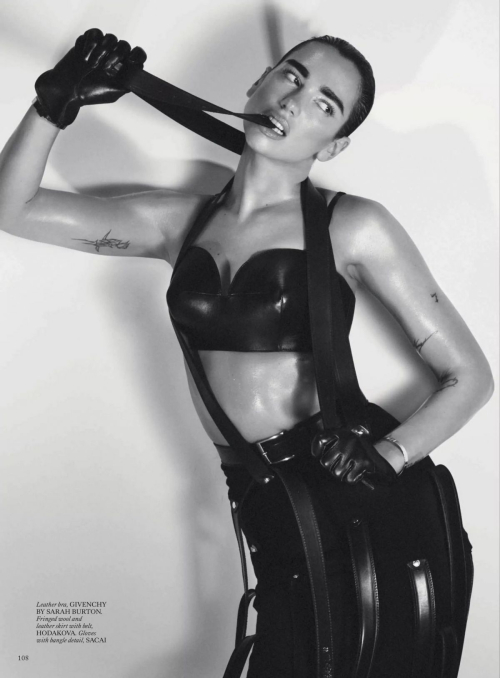 Dua Lipa in Vogue British, June 2025