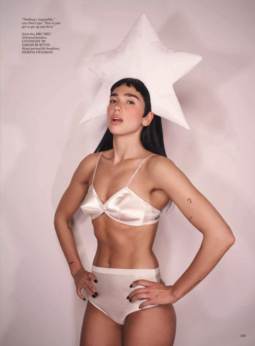 Dua Lipa in Vogue British, June 2025 16