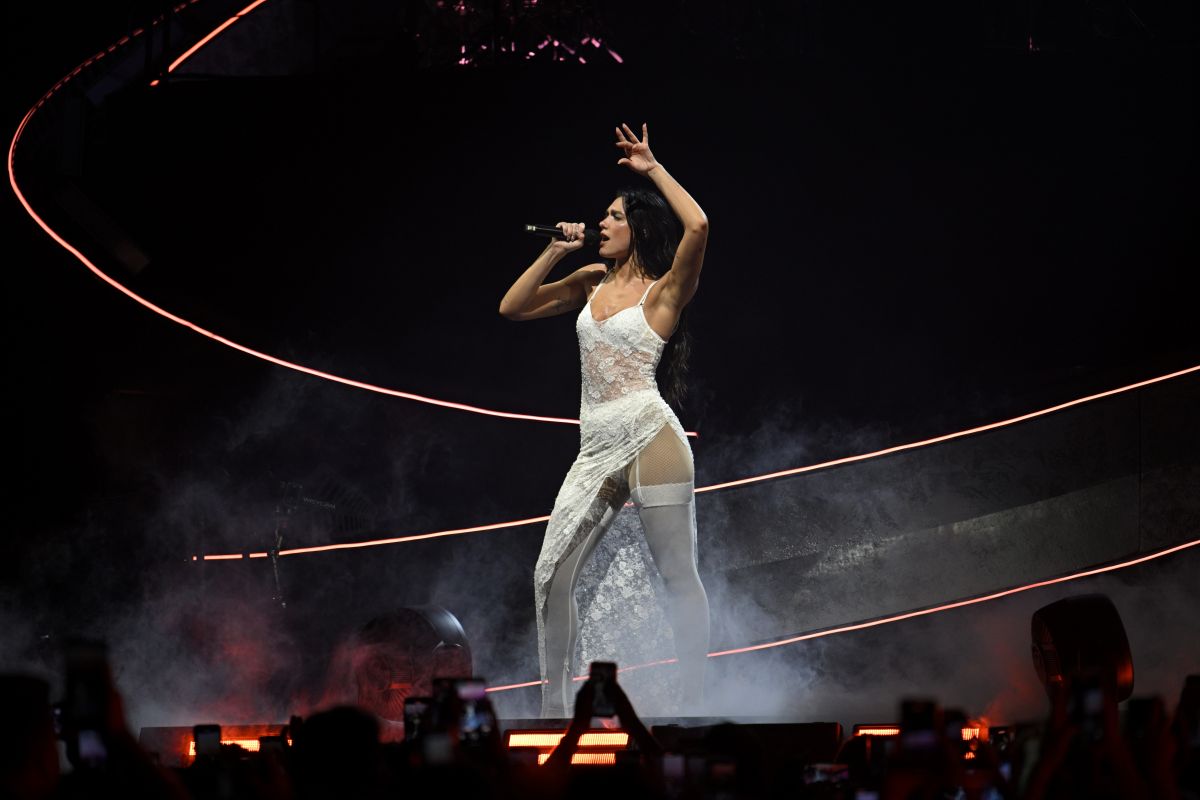 Dua Lipa performs at Ziggo Dome in Amsterdam