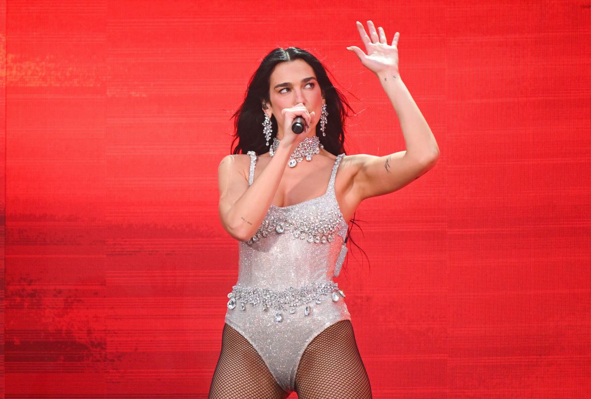 Dua Lipa performs in Dublin Radical Tour, June 2025
