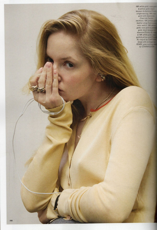 Ellie Bamber in Pop Magazine, Summer 2025 9