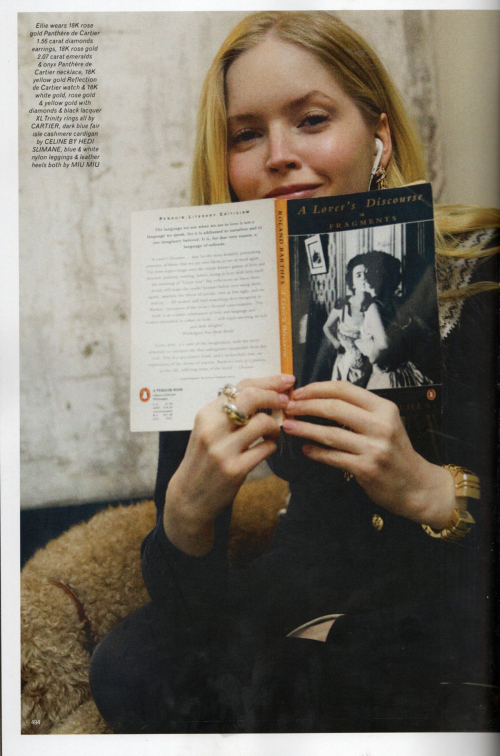 Ellie Bamber in Pop Magazine, Summer 2025 10
