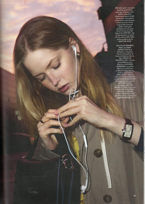 Ellie Bamber in Pop Magazine, Summer 2025 1