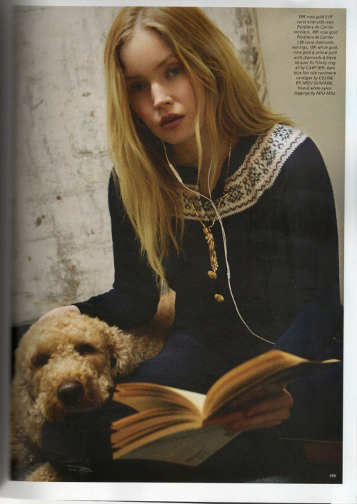 Ellie Bamber in Pop Magazine, Summer 2025 6