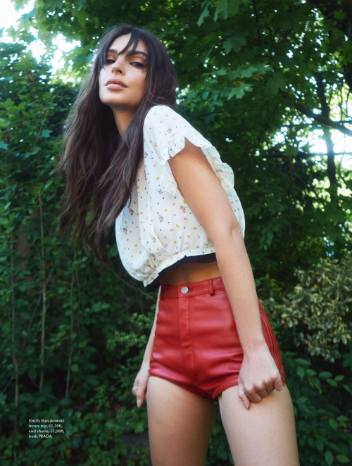 Emily Ratajkowski in Elle UK, July/August 2025 10