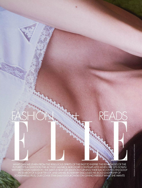 Emily Ratajkowski in Elle UK, July/August 2025 12