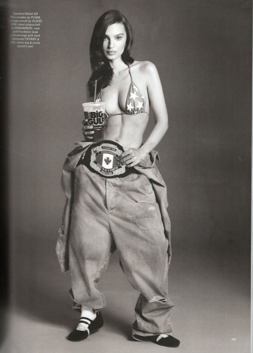 Emily Ratajkowski in Pop Magazine, Summer 2025 15