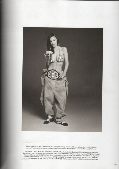Emily Ratajkowski in Pop Magazine, Summer 2025 1