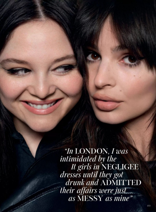 Emily Ratajkowski in Vogue British, June 2025 1