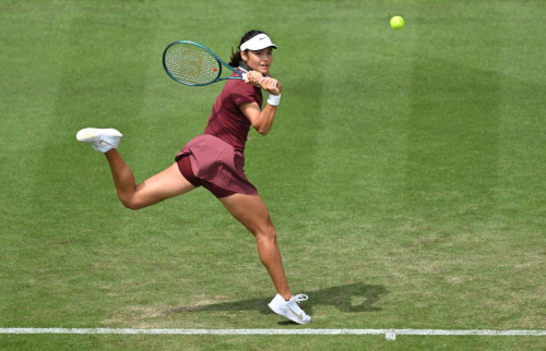 Emma Raducanu at Eastbourne Open Match, June 2025 9