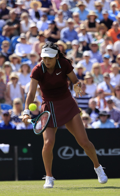Emma Raducanu at Eastbourne Open Match, June 2025 3