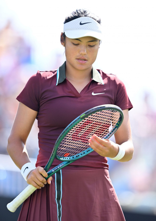 Emma Raducanu at Eastbourne Open Match, June 2025 4