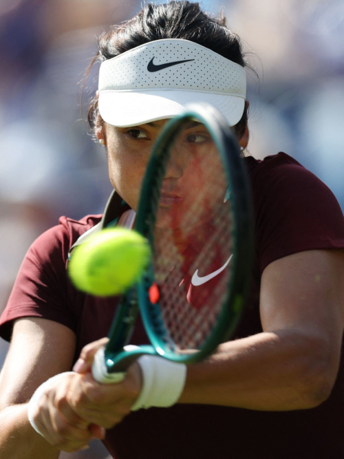 Emma Raducanu at Eastbourne Open Match, June 2025 5