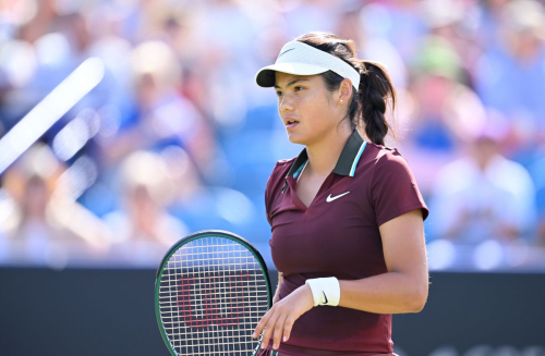 Emma Raducanu at Eastbourne Open Match, June 2025 7