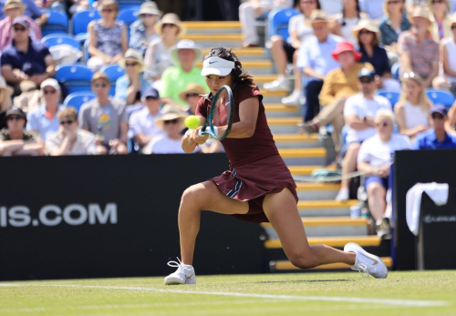 Emma Raducanu at Eastbourne Open Match, June 2025 8