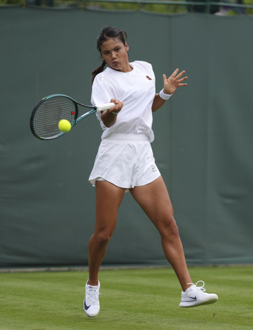 Emma Raducanu at Wimbledon Practice Sessions, June 2025