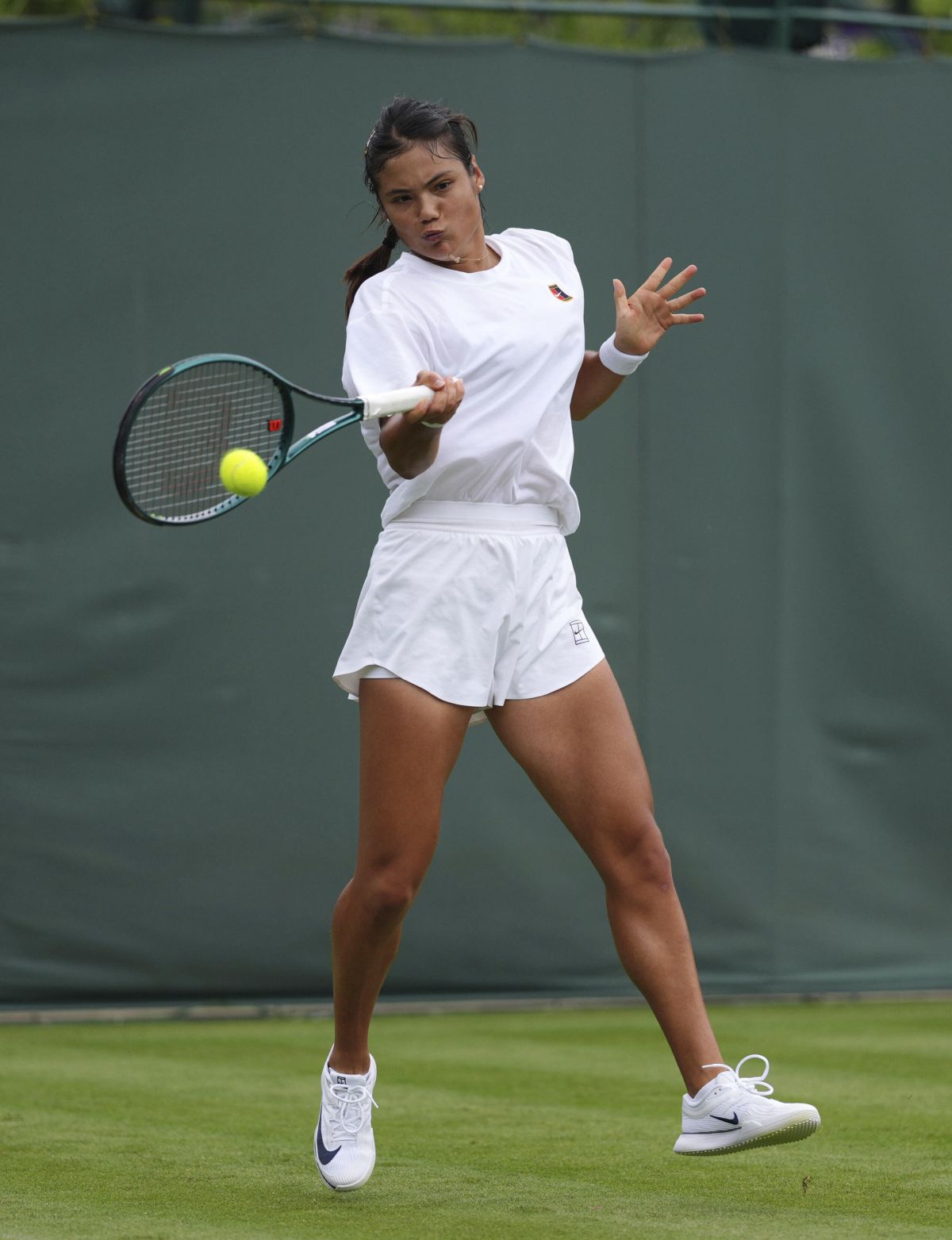 Emma Raducanu at Wimbledon Practice Sessions, June 2025